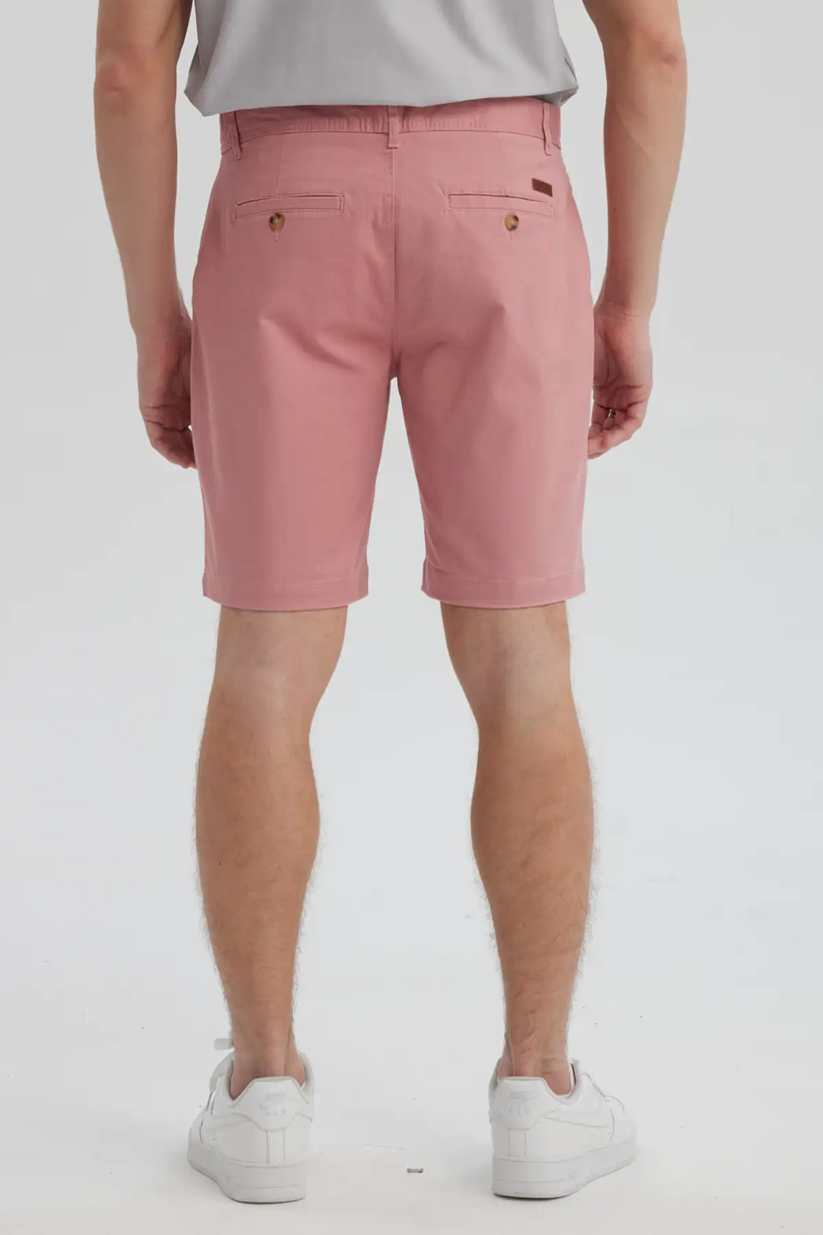 Bermuda Hombre Chino Básico Malva - Image 3