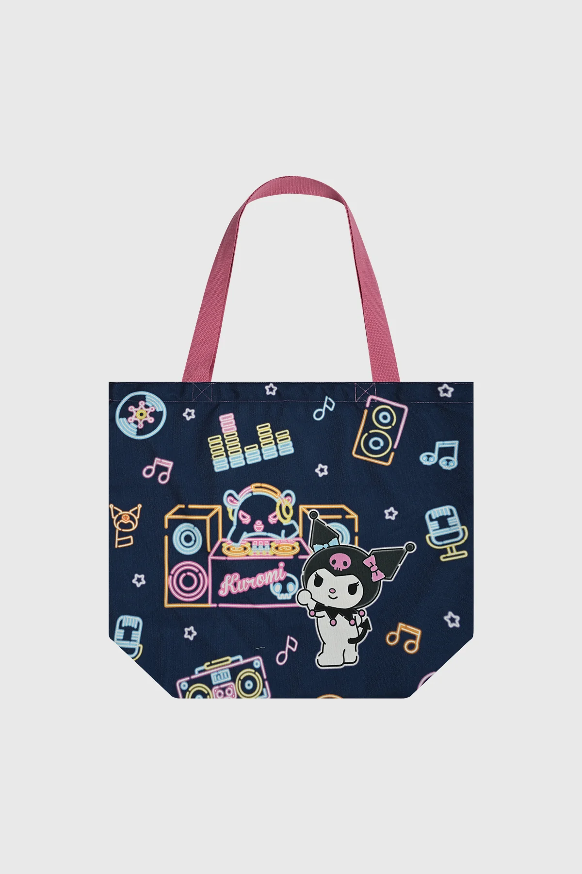 Bolsa Home Kuromi Grande Azul Marino