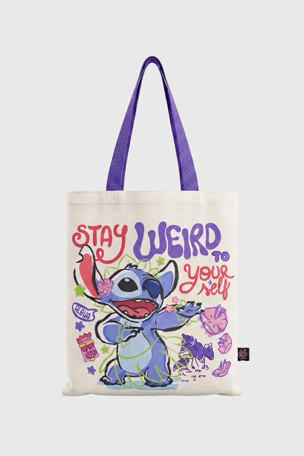 Bolsa Home Lilo Ans Stitch Morado - Image 3