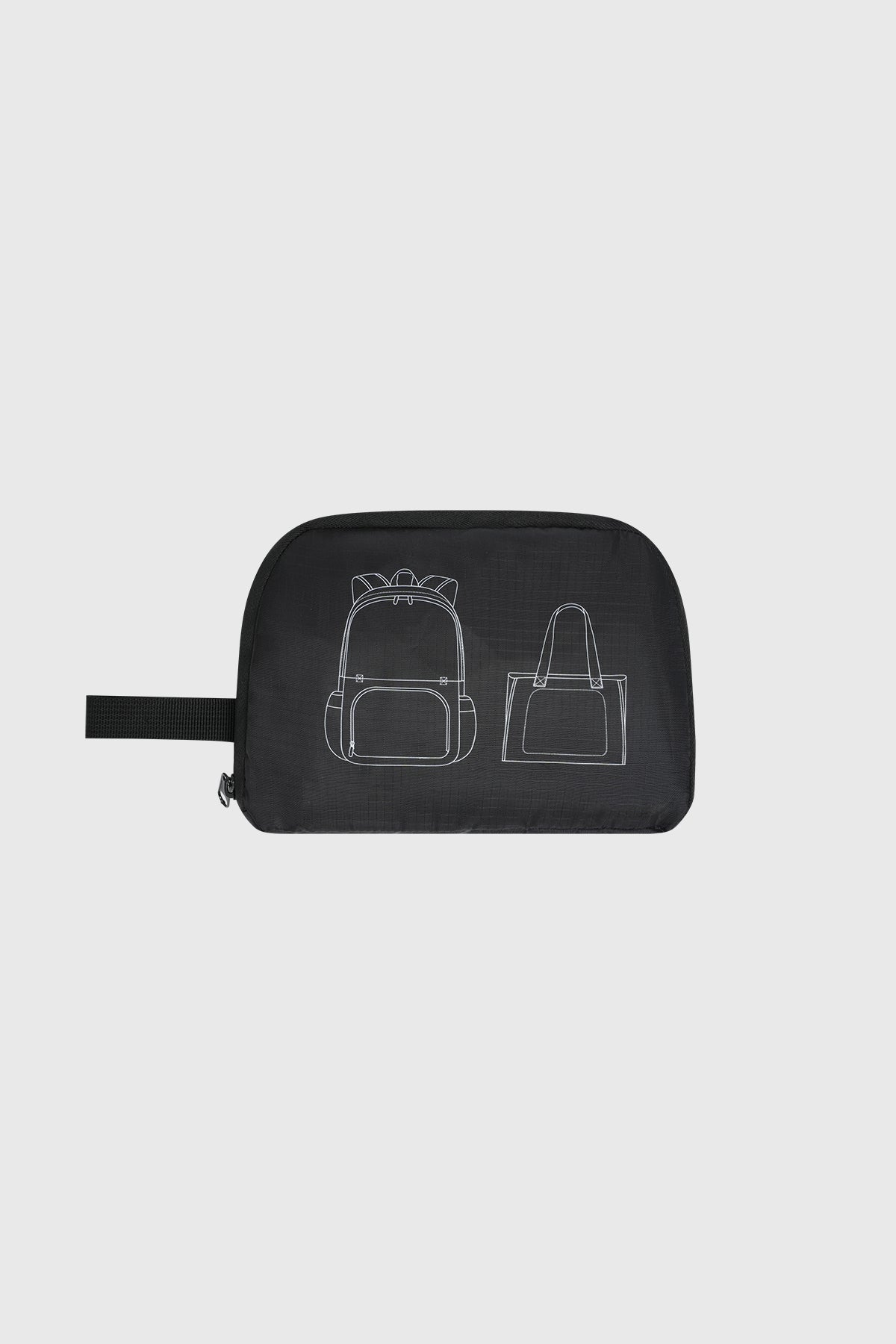 Bolsa Home Plegable Negro - Image 5