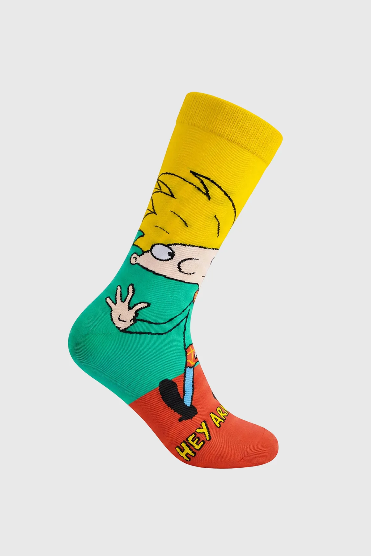 Calcetín Hombre Nick Clásico Amarillo