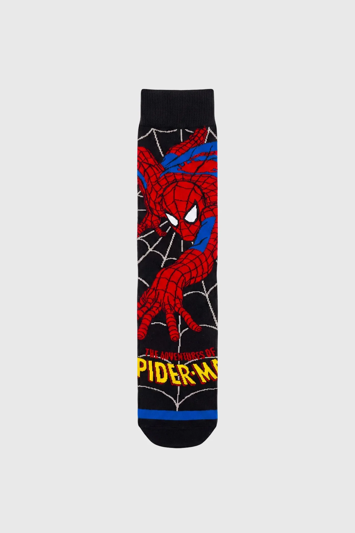 Calcetín Hombre Unitario Spiderman Negro - Image 2