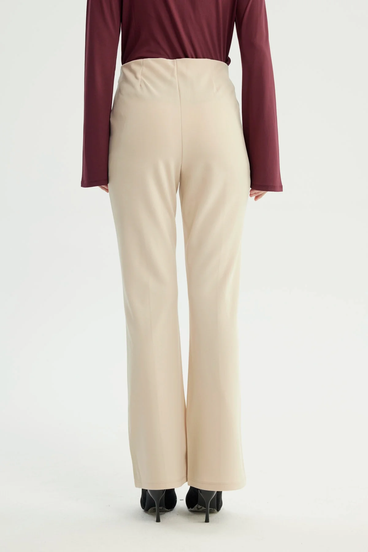 Calza Mujer Skinny Beige - Image 3