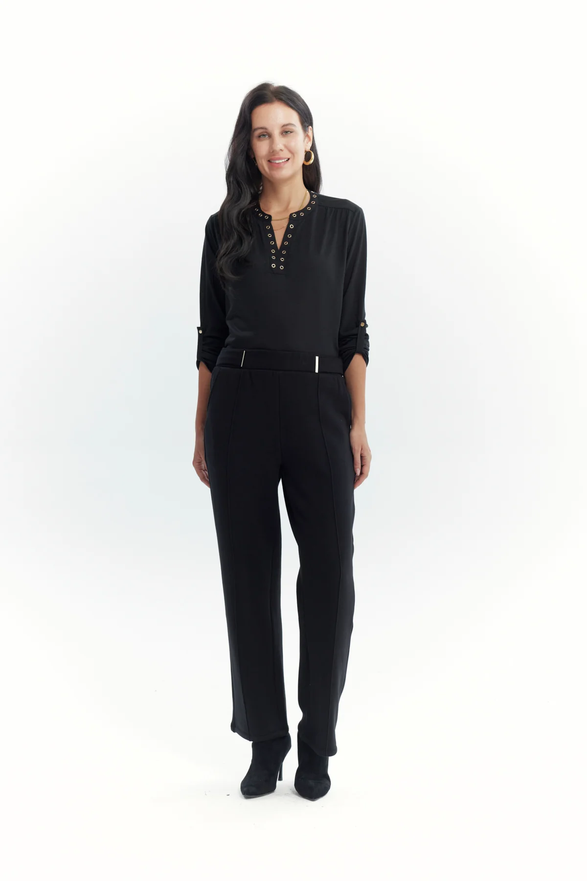 Calza Mujer Slim Negro - Image 4