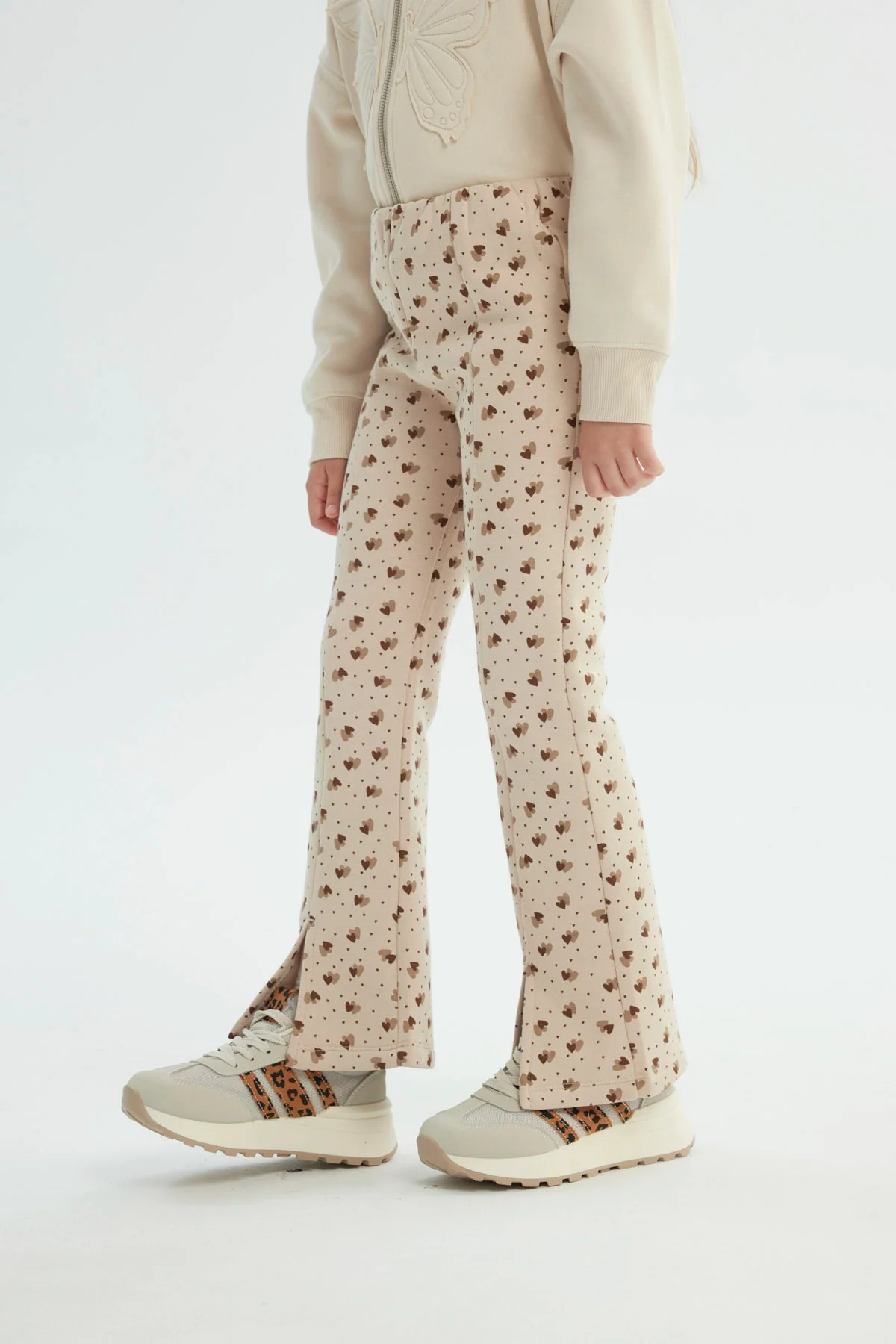 Calza Niña Leve Flare Beige - Image 2