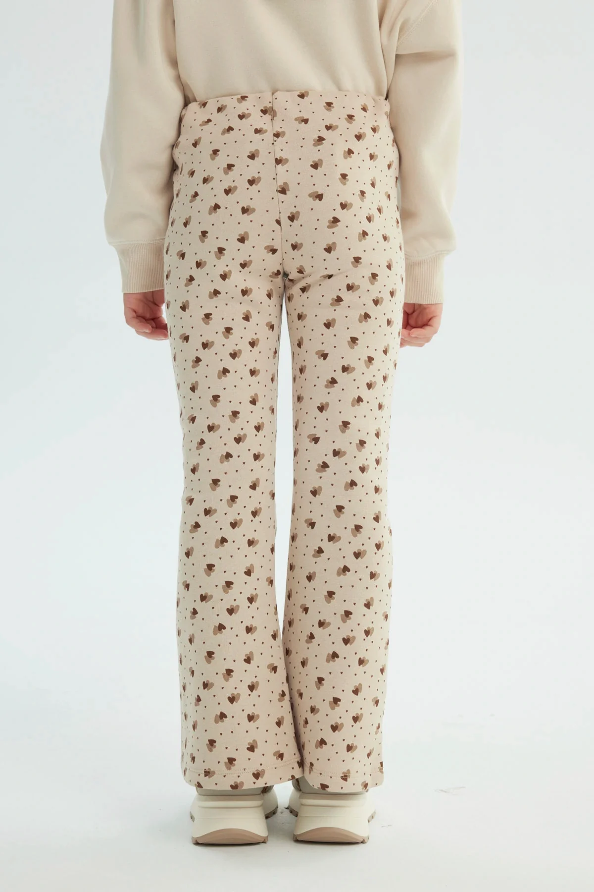 Calza Niña Leve Flare Beige - Image 3