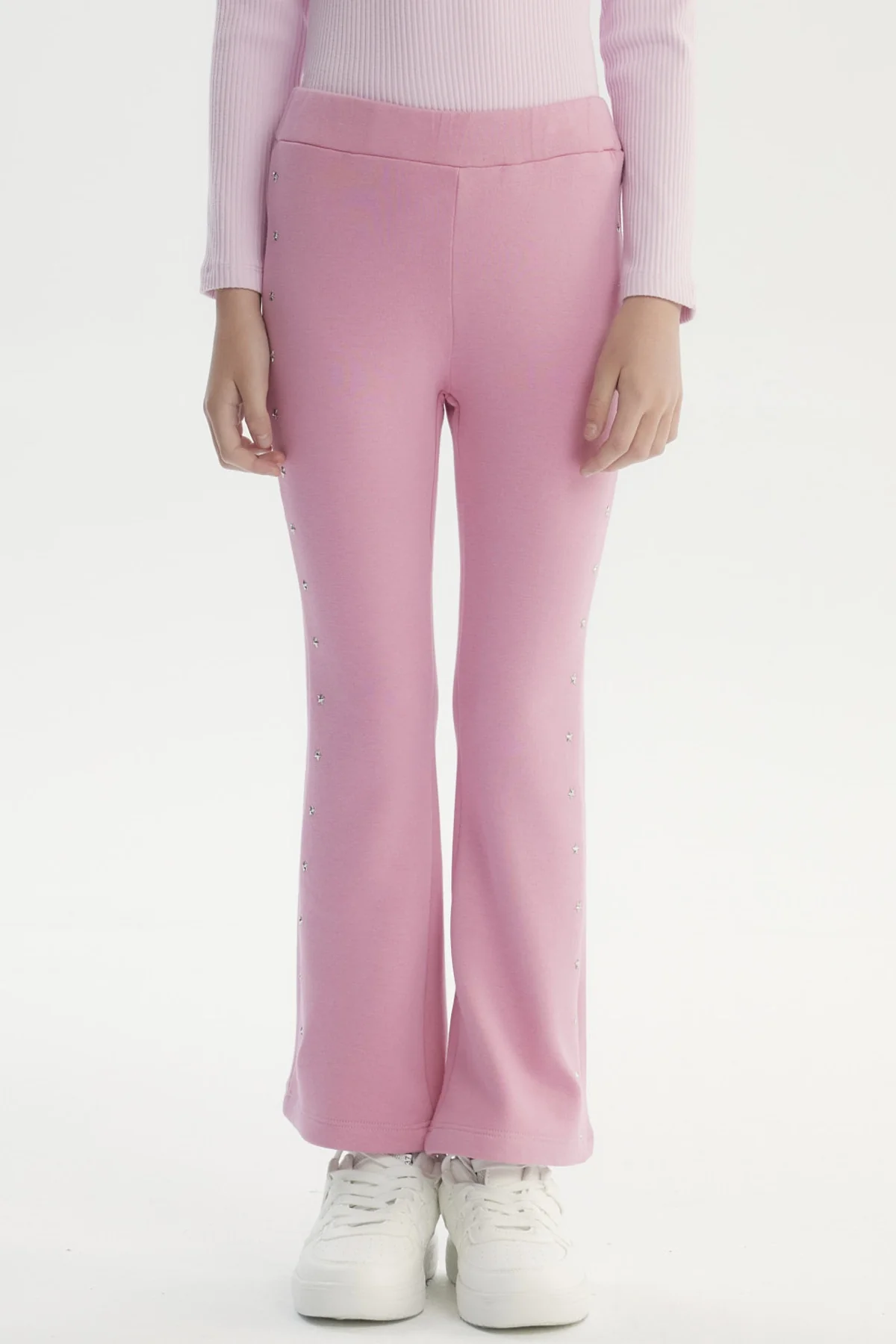 Calza Niña Leve Flare Rosado