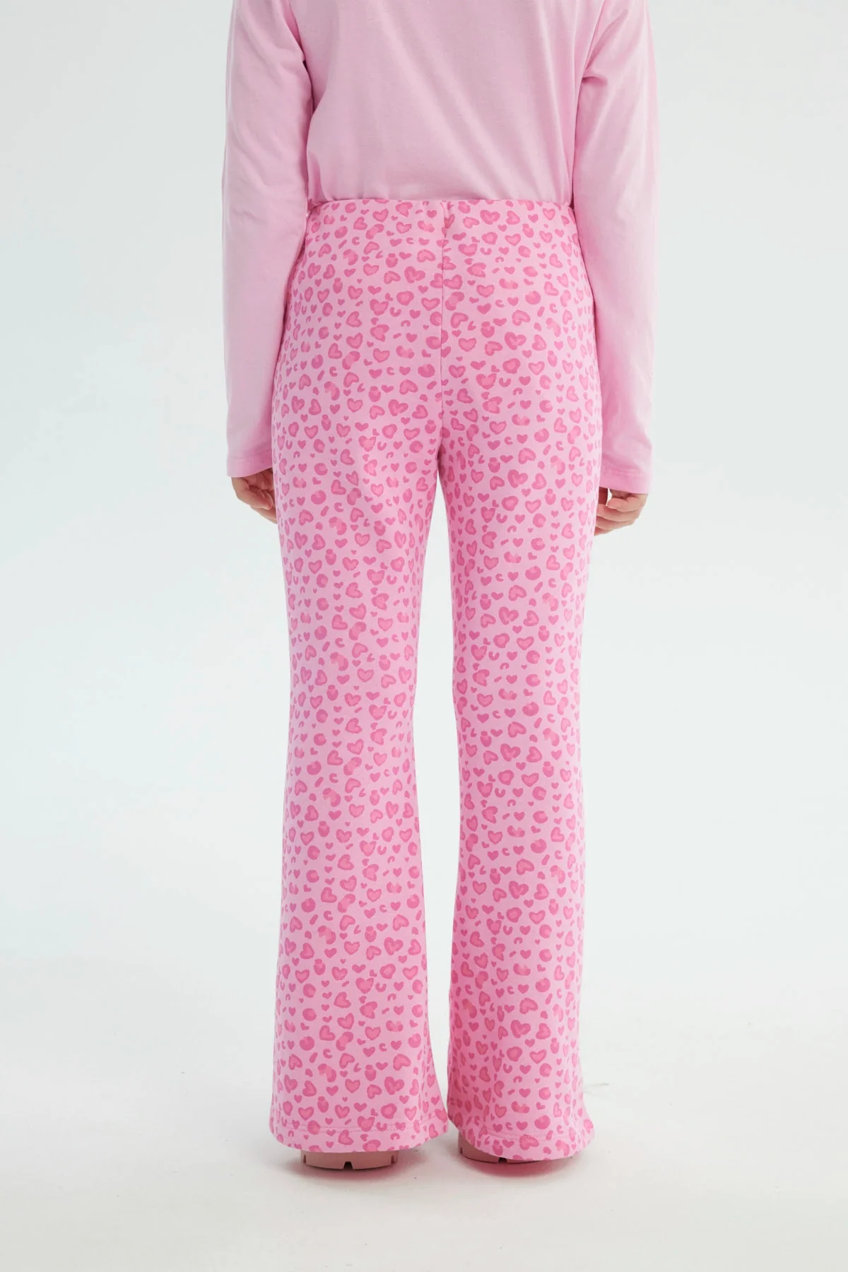 Calza Niña Leve Flare Rosado - Image 3