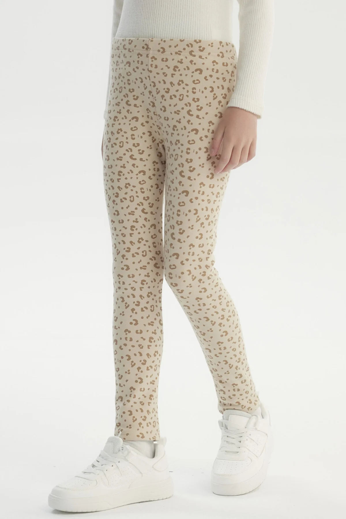 Calza Niña Slim Beige - Image 2