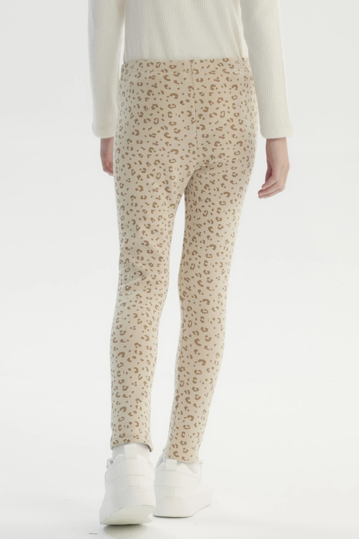 Calza Niña Slim Beige - Image 3