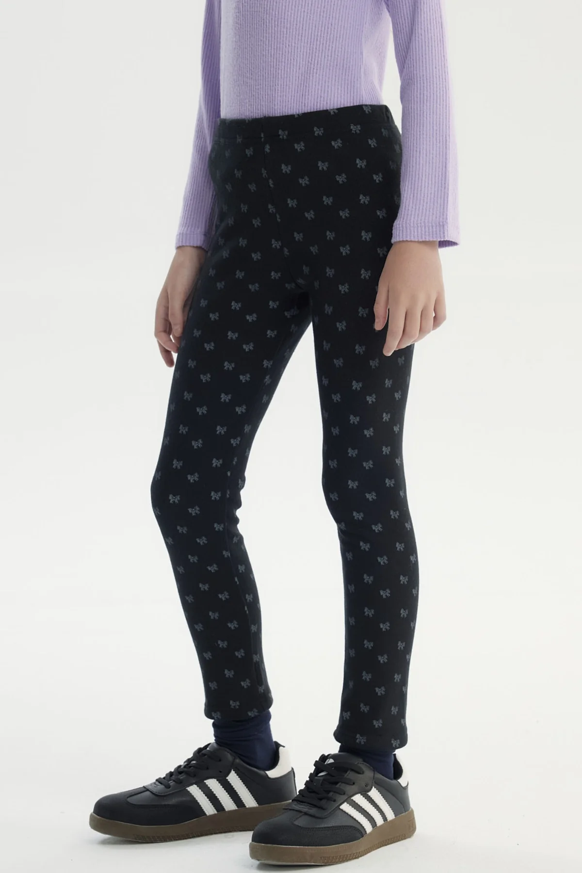 Calza Niña Slim Negro - Image 2
