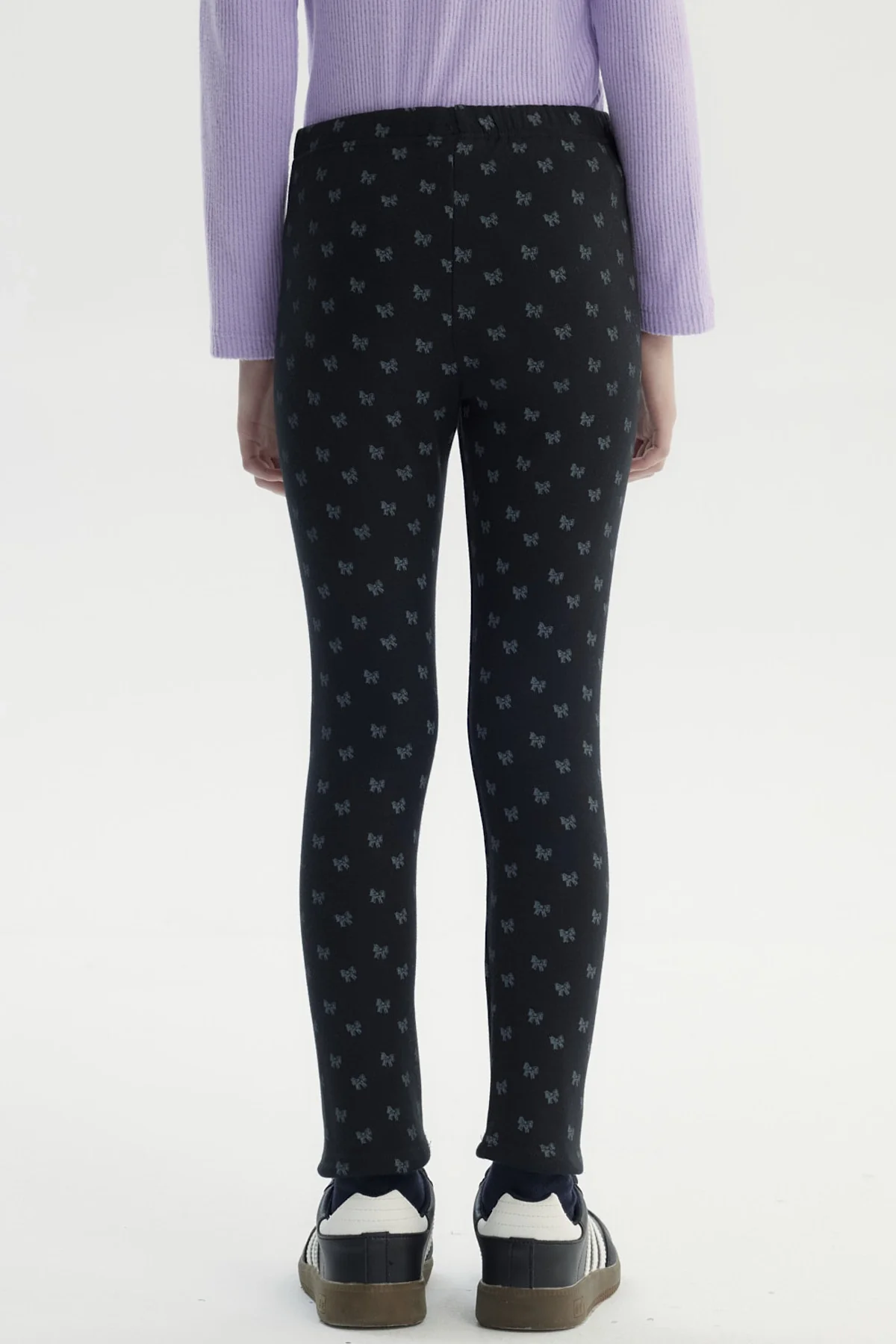 Calza Niña Slim Negro - Image 3