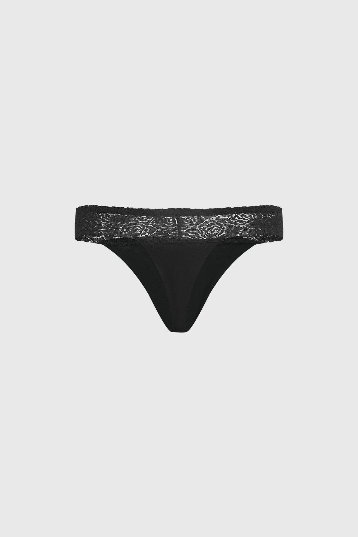 Calzón Mujer Colaless Encaje Negro - Image 2