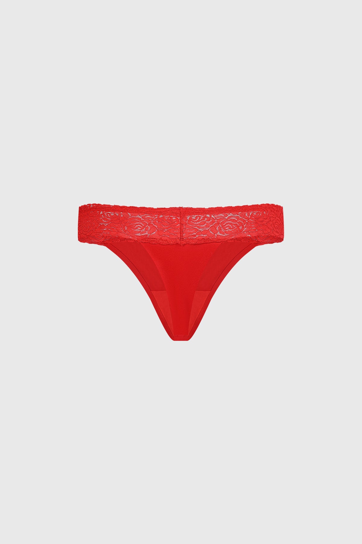 Calzón Mujer Colaless Encaje Rojo - Image 2