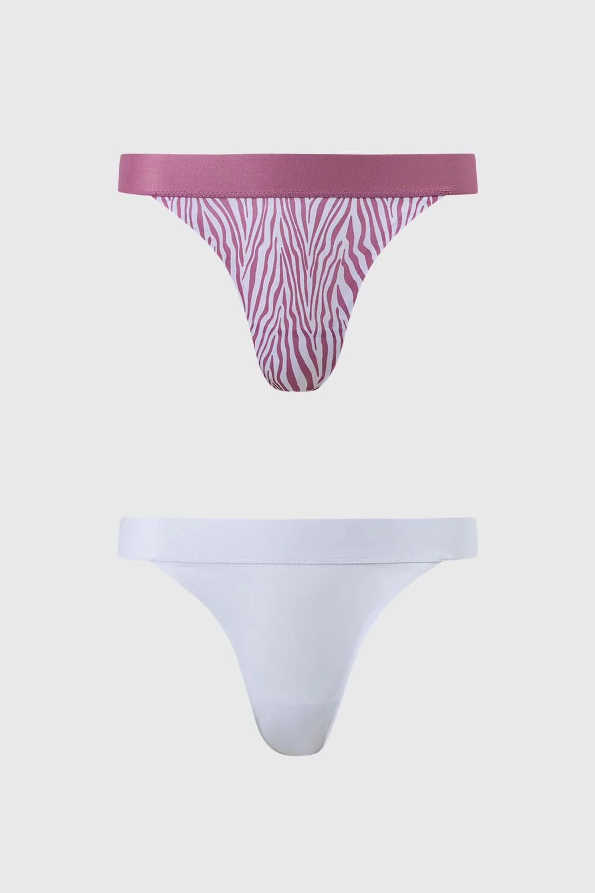 Calzón Mujer Colaless Estampado Rosa