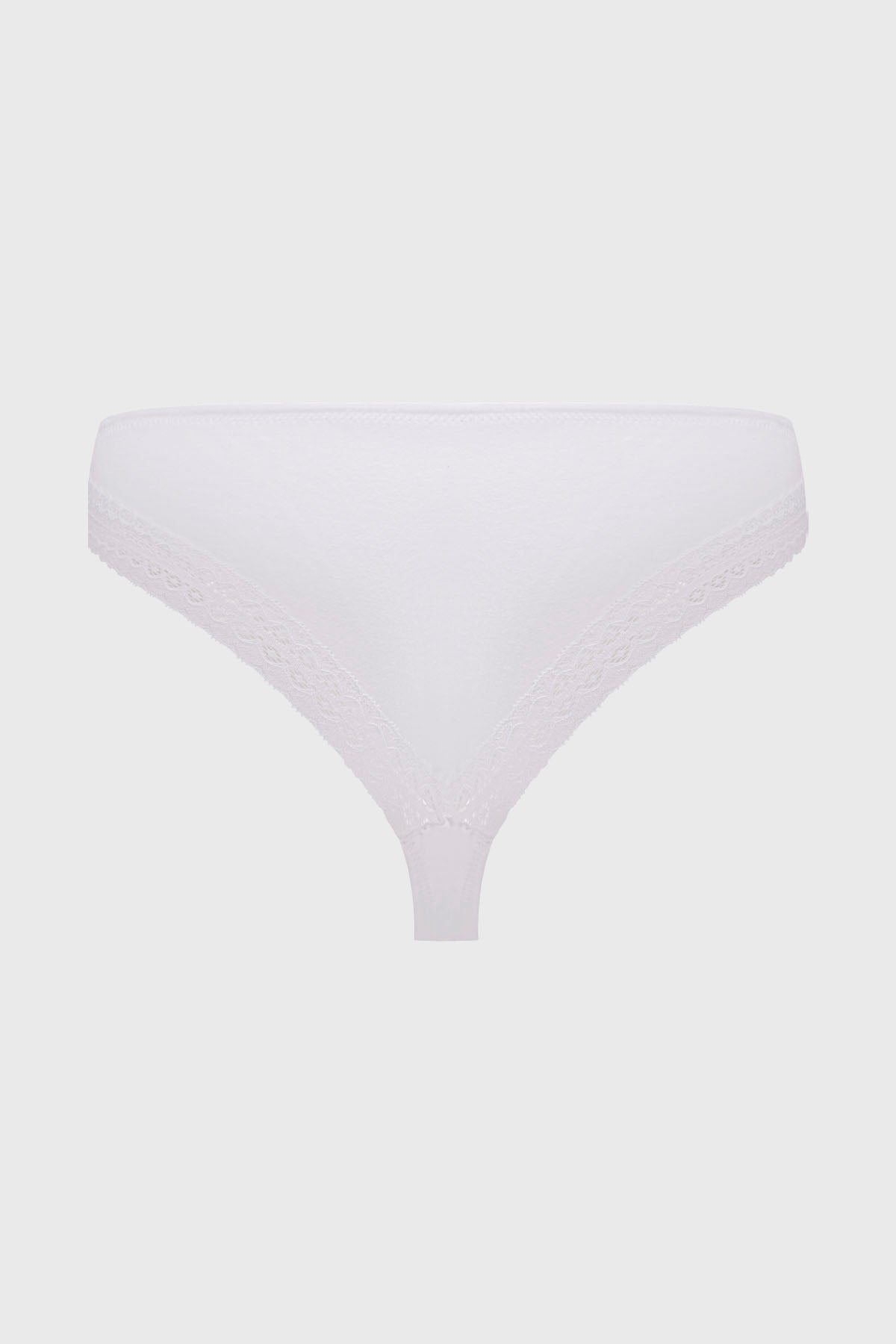 Calzón Mujer Colaless Liso Detalle Blanco - Image 2