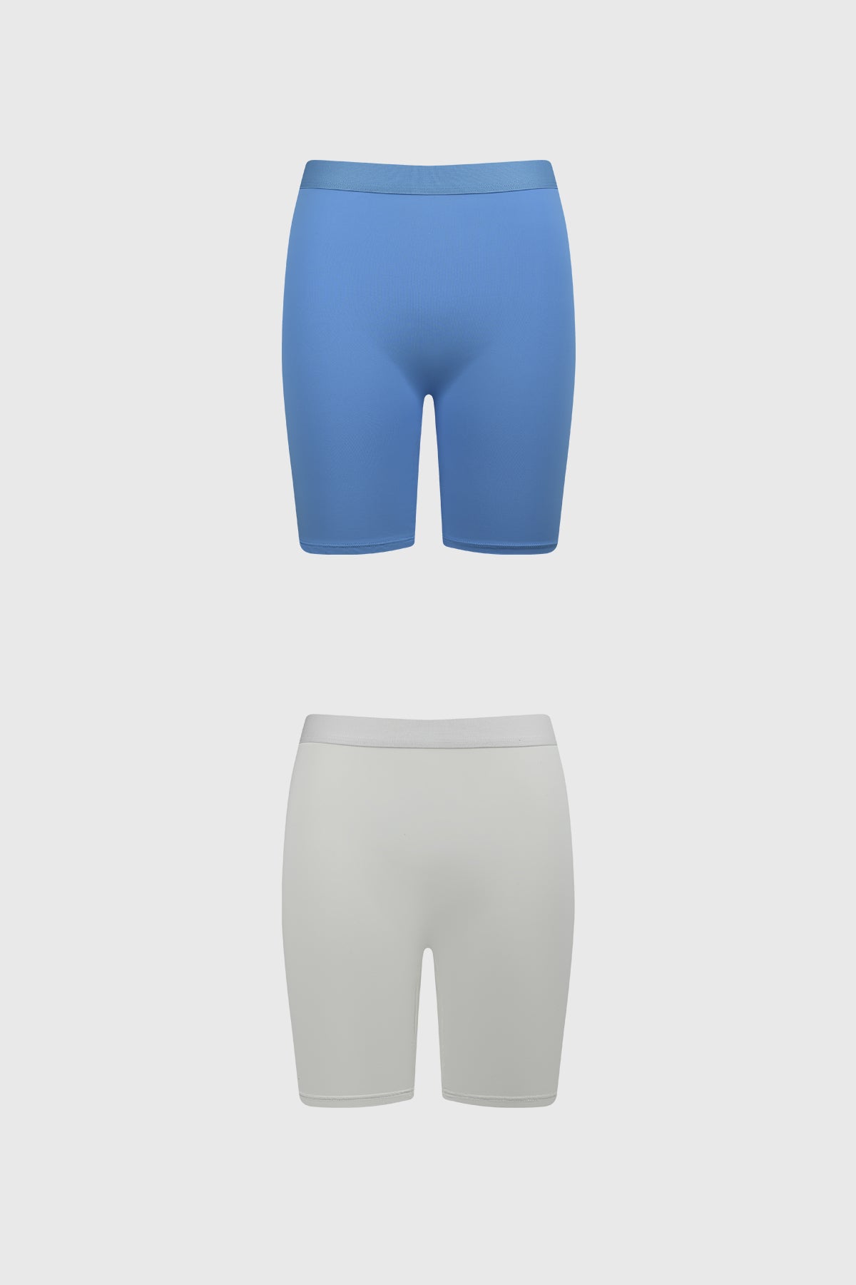 Calzón Mujer Short Pierna Larga Azul