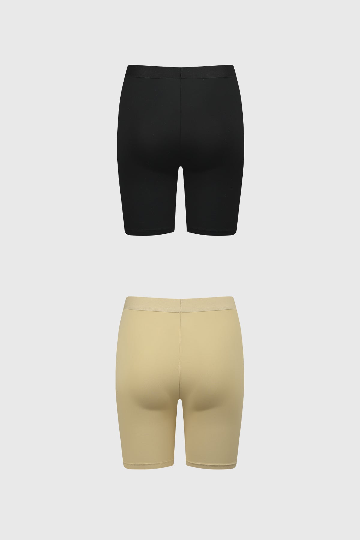 Calzón Mujer Short Pierna Larga Beige - Image 2