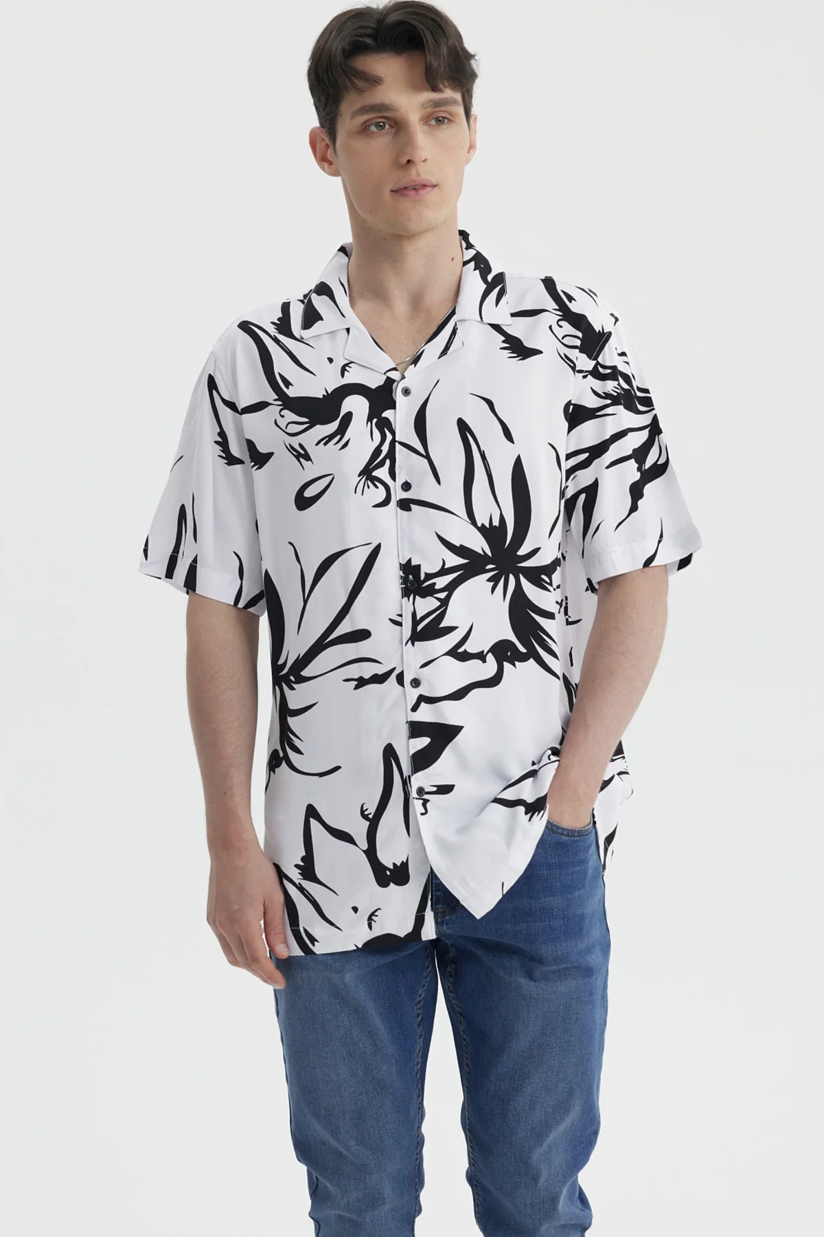 Camisa Hombre Rapport Blanco