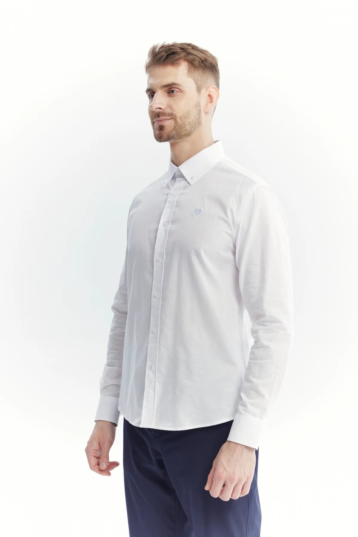 Camisa Hombre Regular Blanco - Image 2