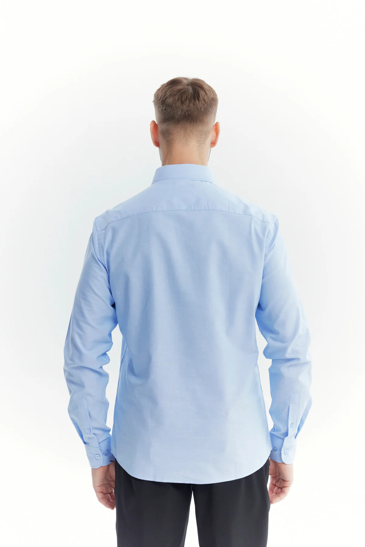 Camisa Hombre Regular Celeste - Image 3