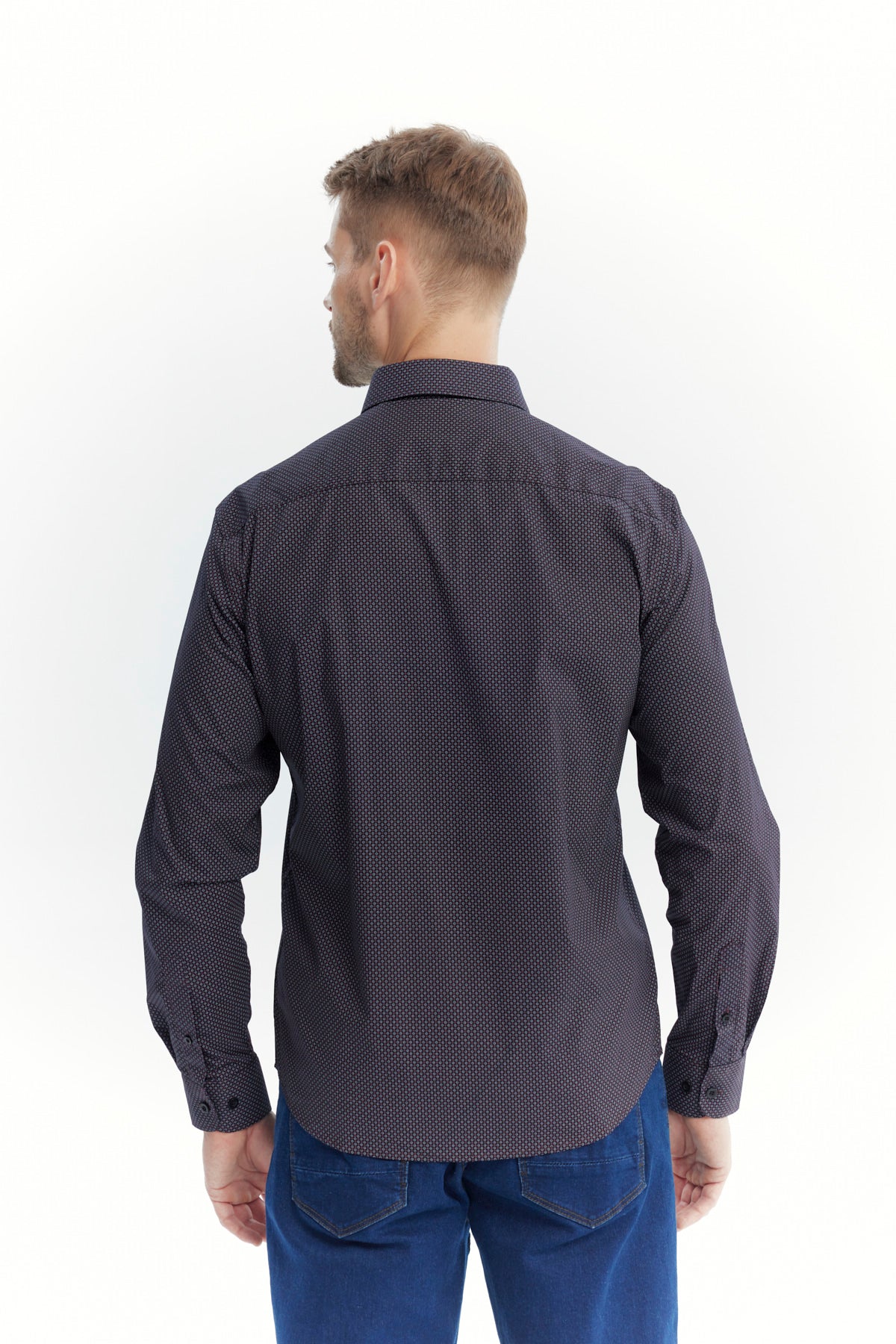 Camisa Hombre Regular Negro - Image 3