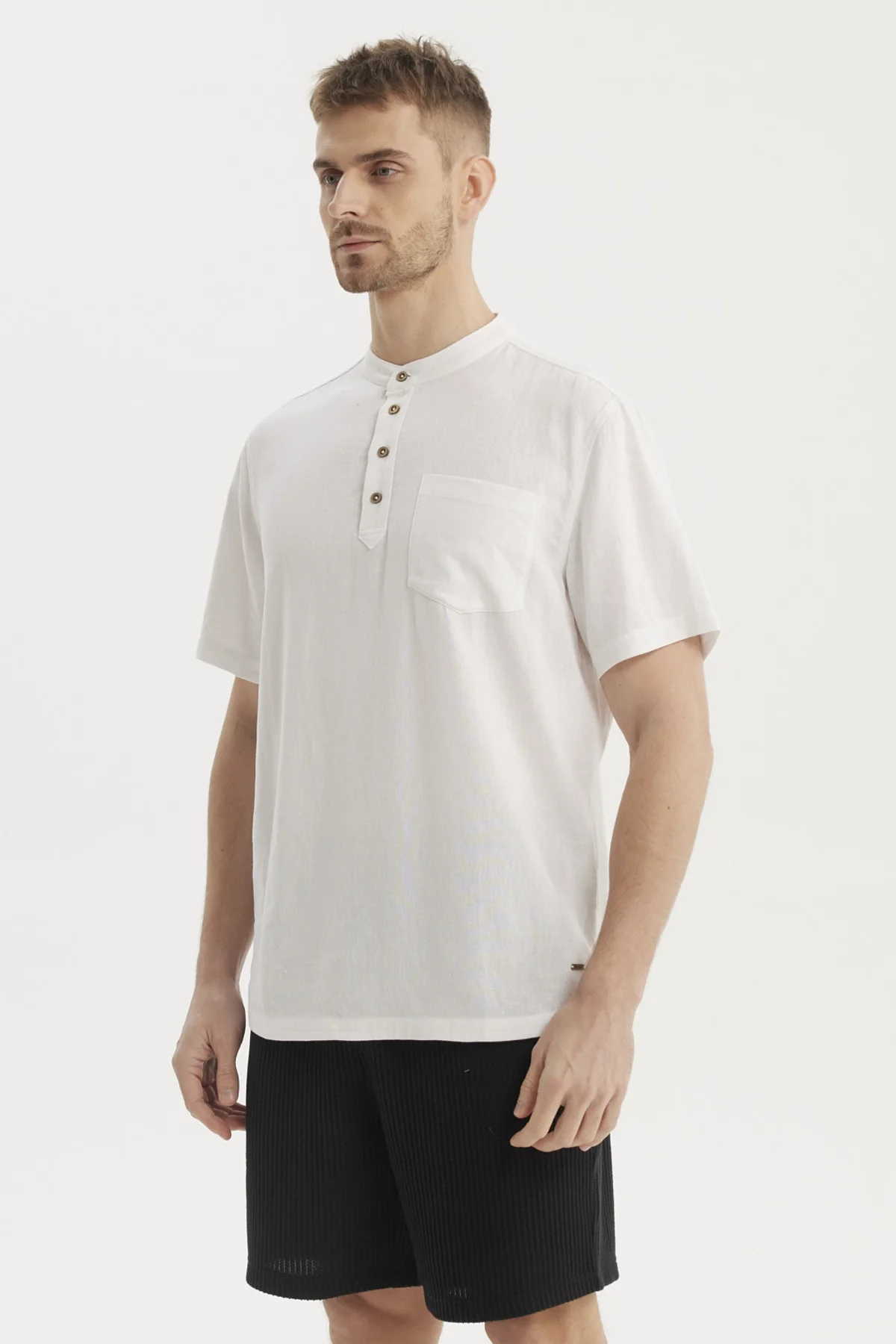 Camisa Hombre Slim Blanco - Image 2