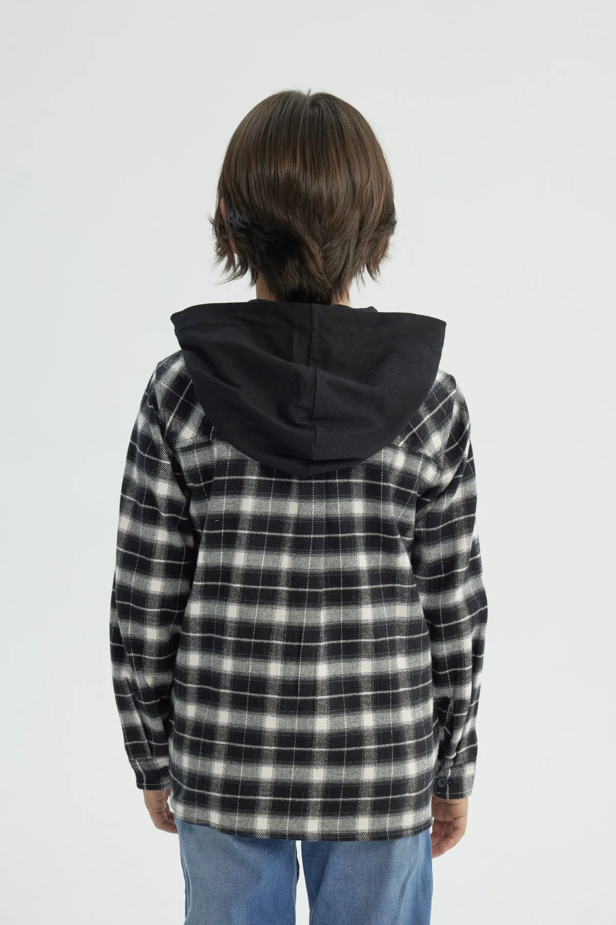 Camisa Niño Regular Negro - Image 3