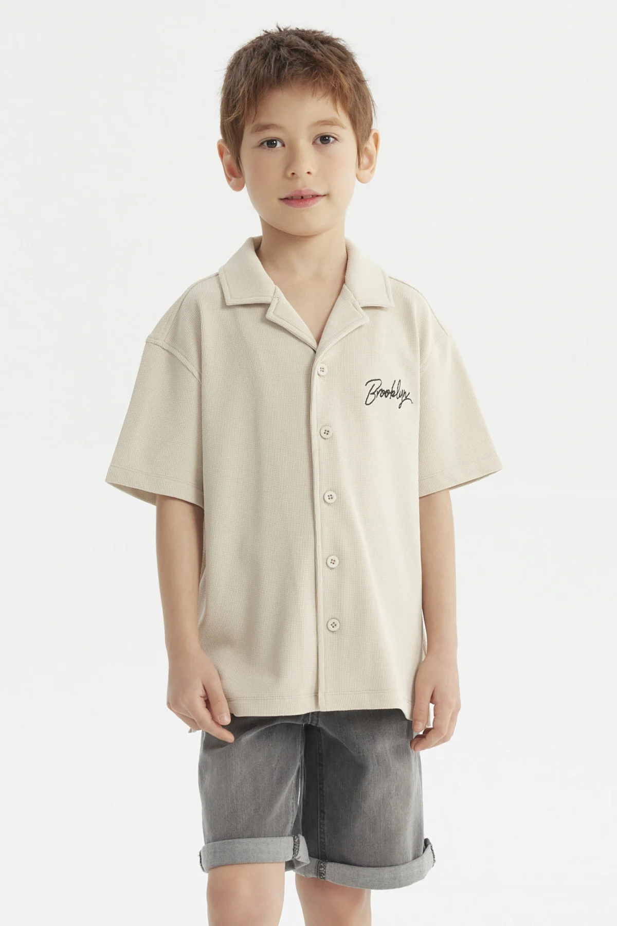 Camisa Niño Teen Crudo