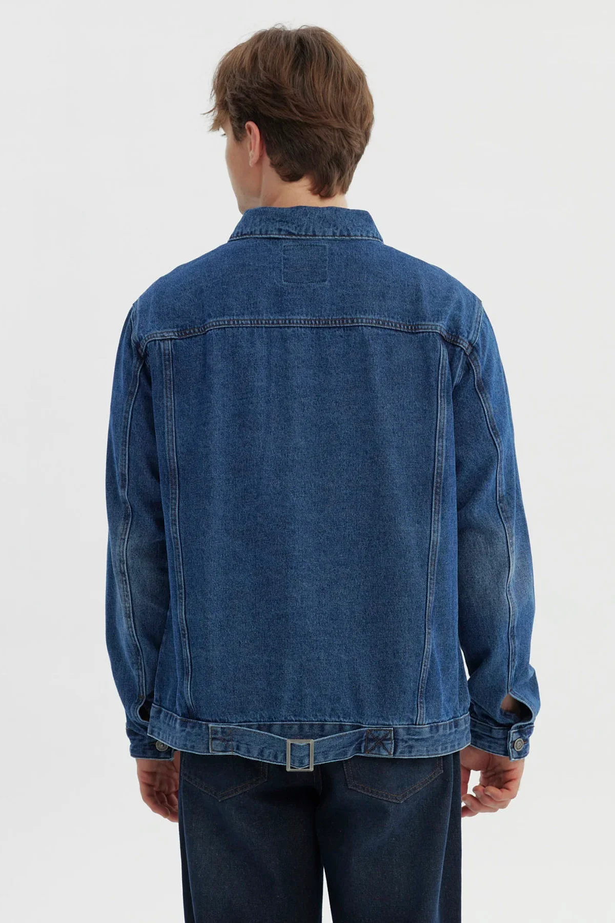 Chaqueta Hombre Clásica Azul - Image 3