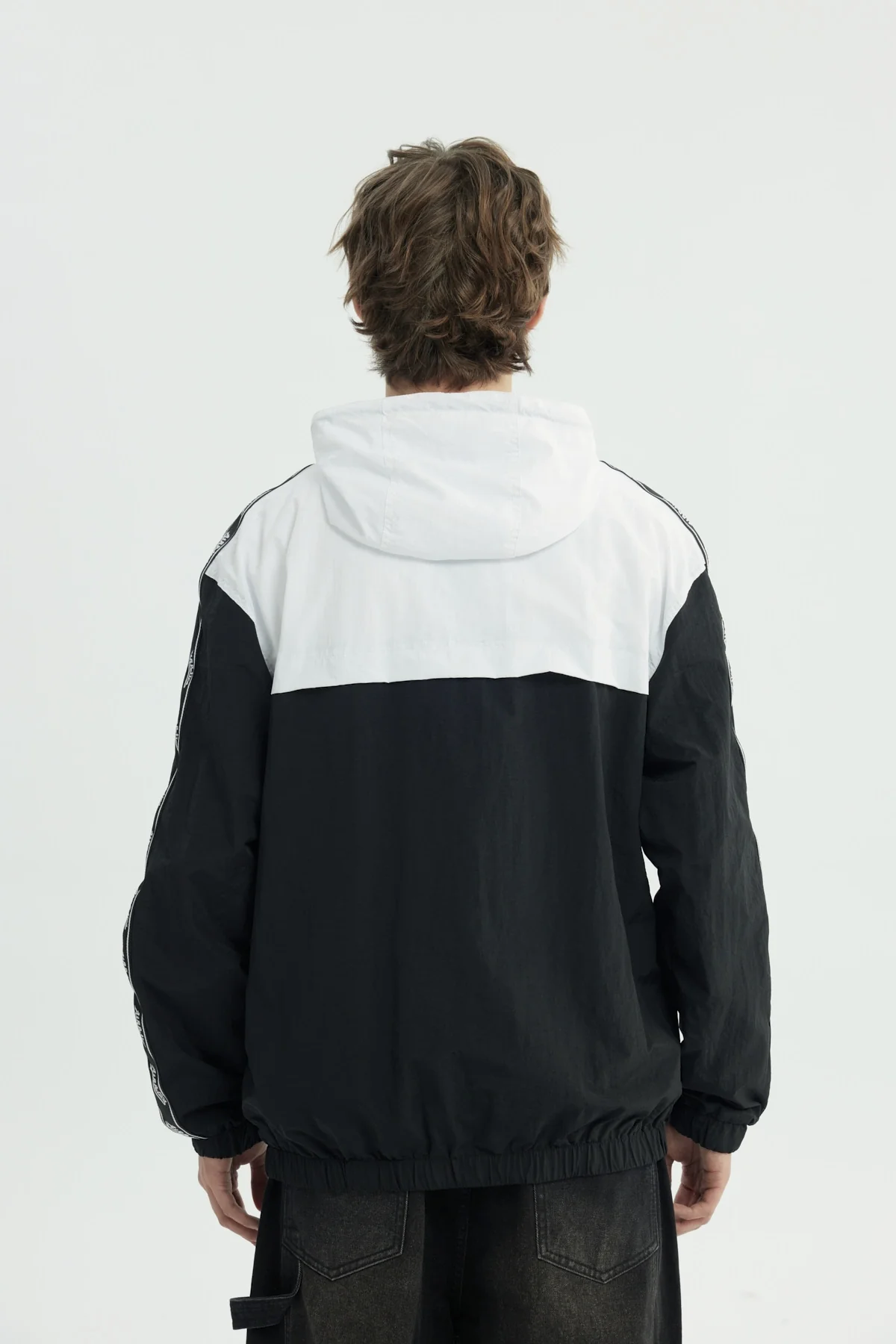 Chaqueta Hombre Oversize Negro - Image 3