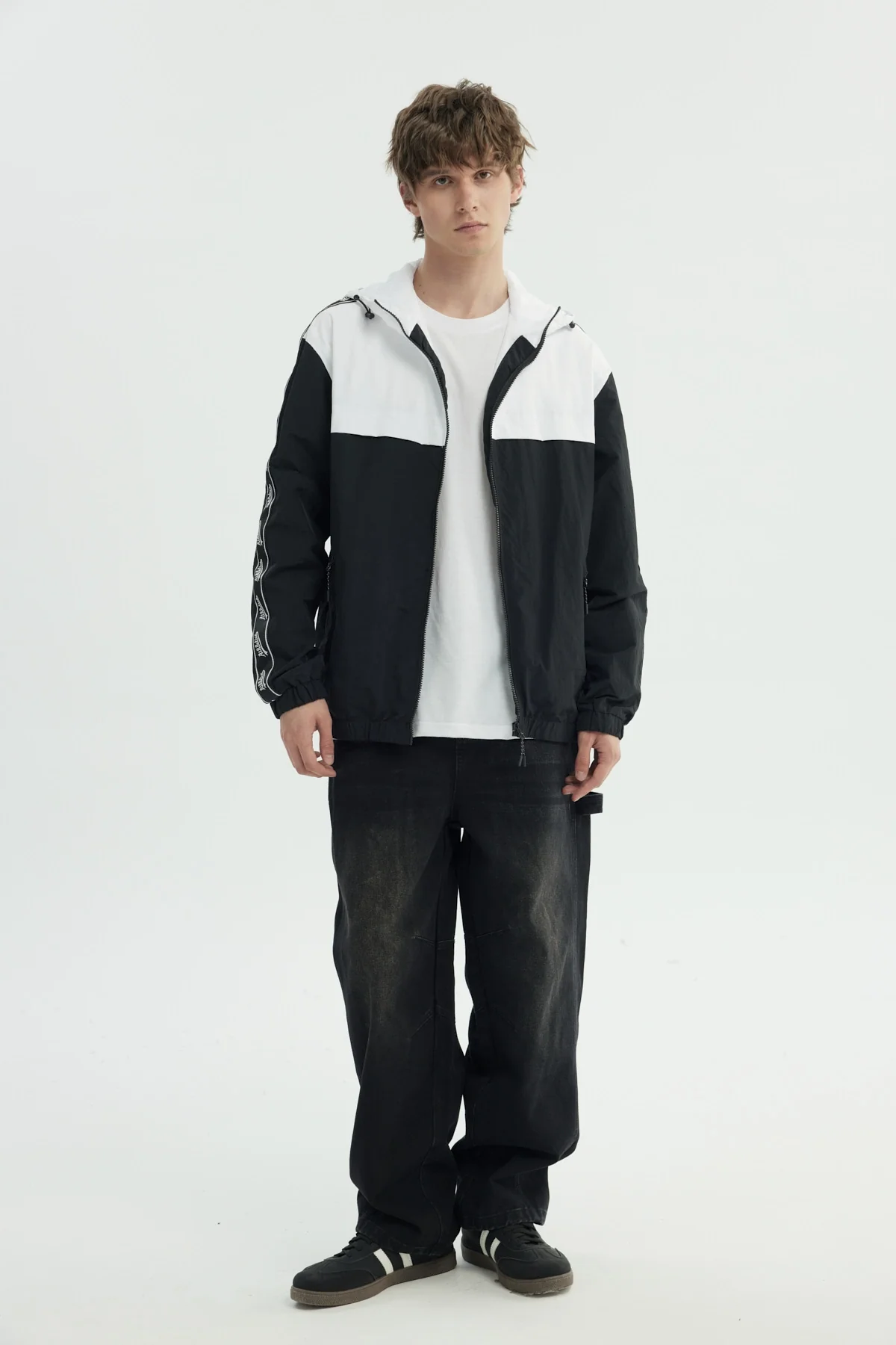 Chaqueta Hombre Oversize Negro - Image 4