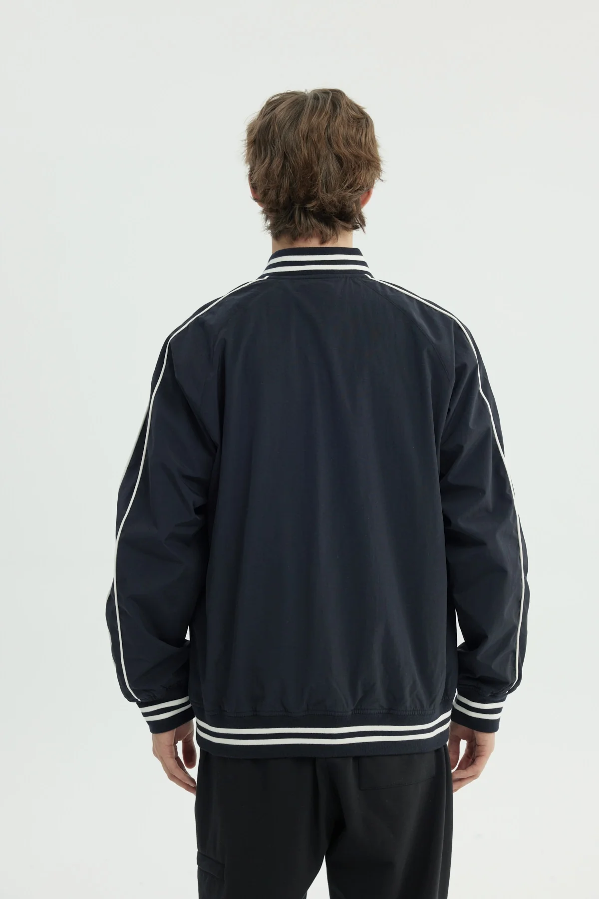 Chaqueta Hombre Oversize Negro - Image 3