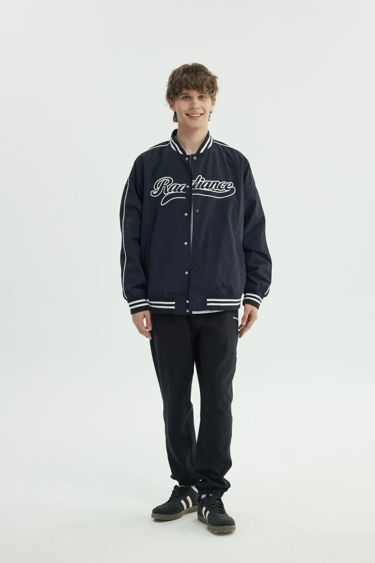 Chaqueta Hombre Oversize Negro - Image 4