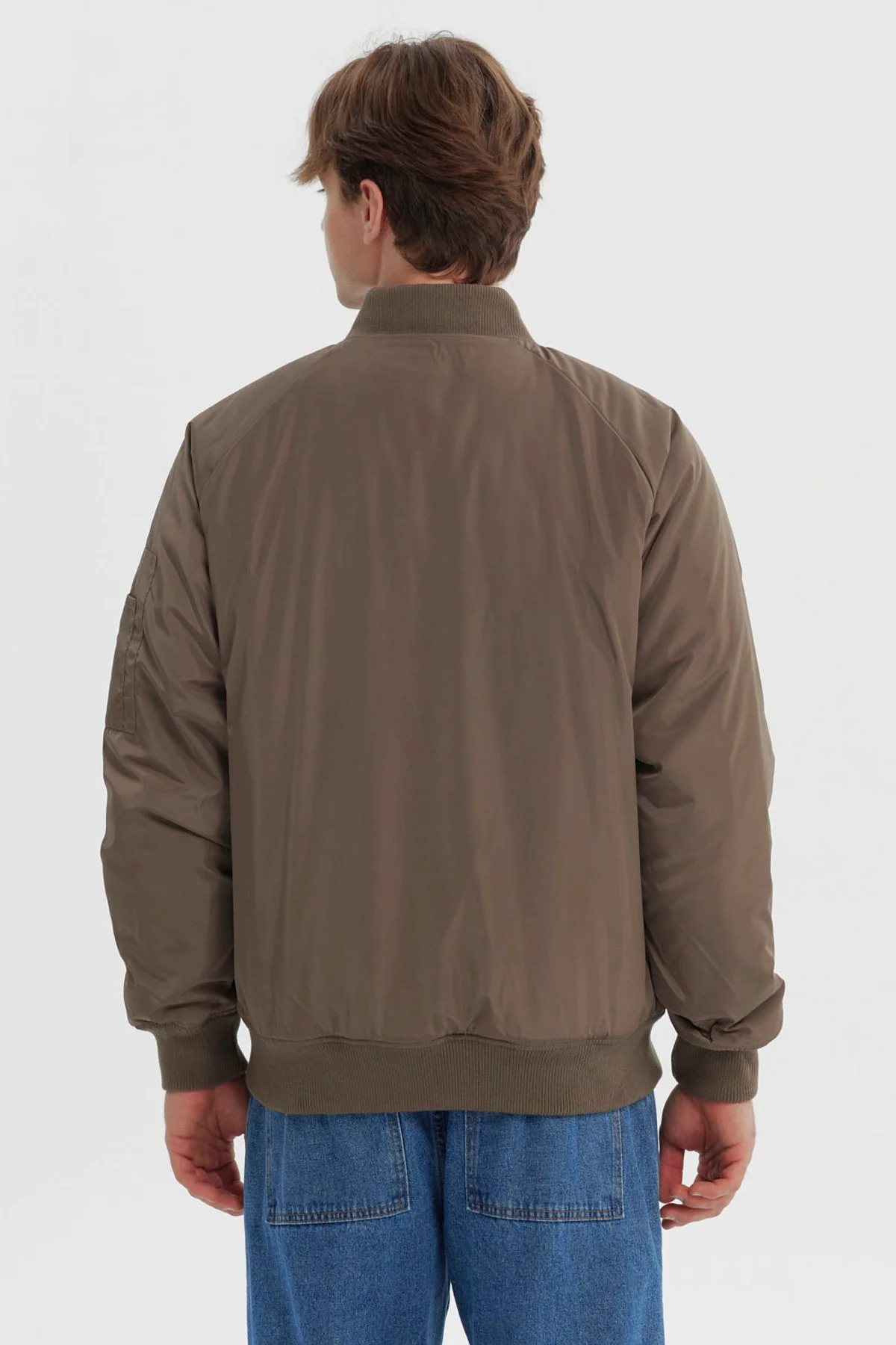 Chaqueta Hombre Slim Marron Piedra - Image 3