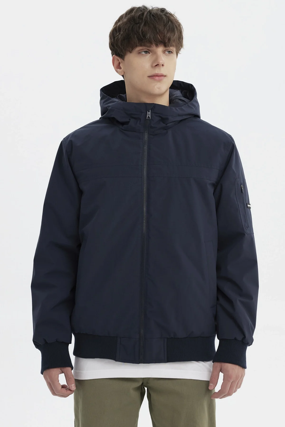 Chaqueta Hombre Slim Juvenil Azul