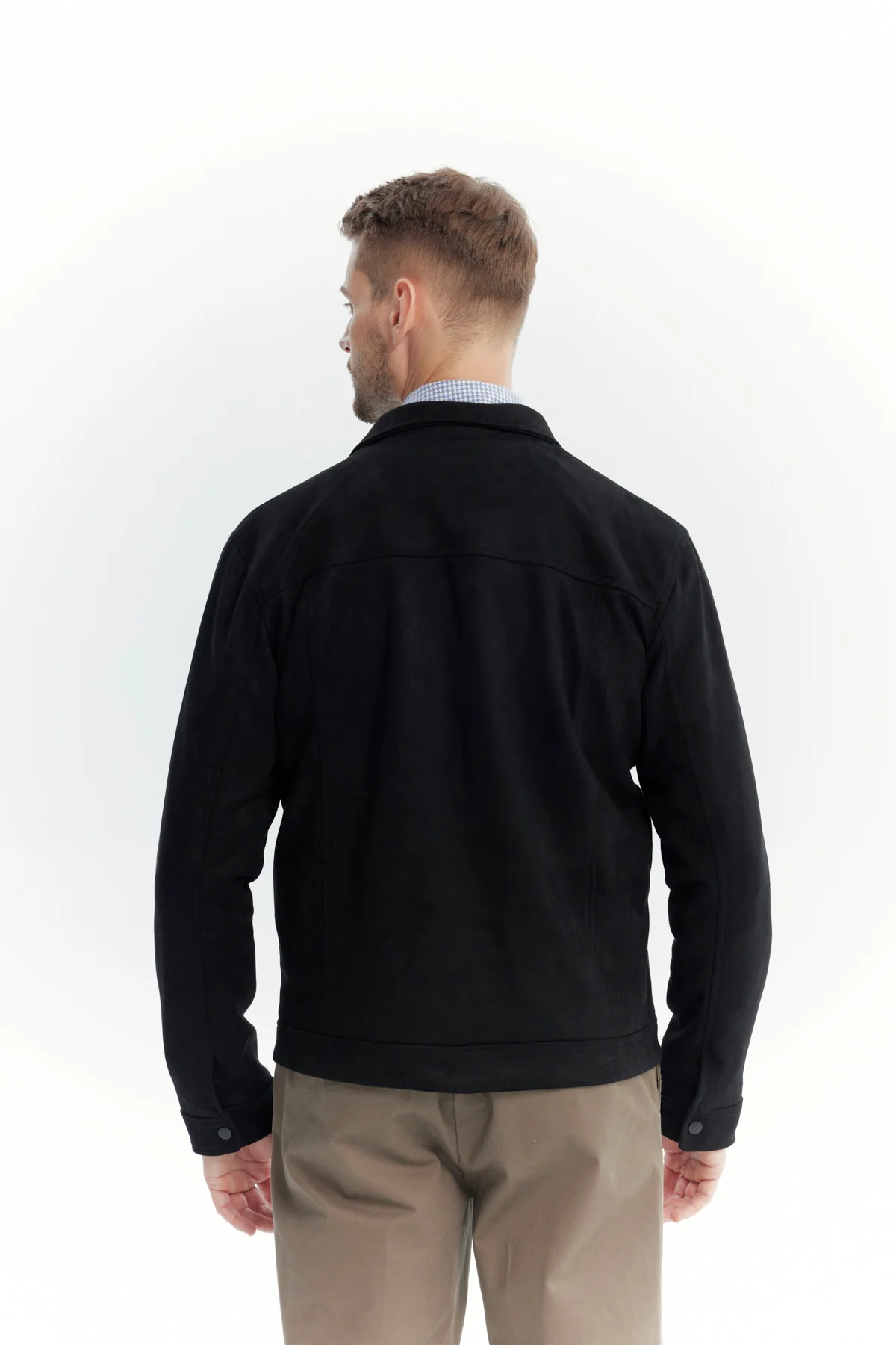 Chaqueta Hombre Slim Negro - Image 3