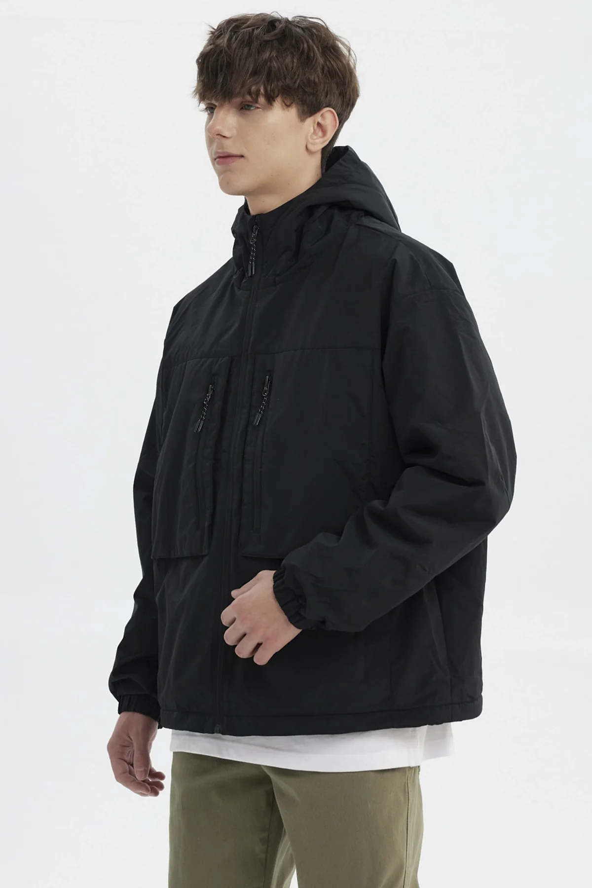 Chaqueta Hombre Slim Negro - Image 2