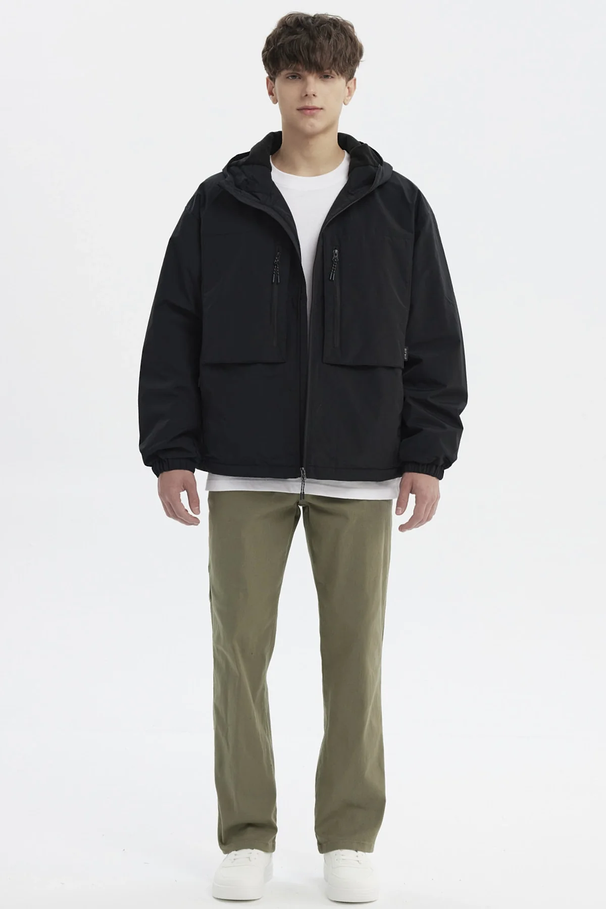 Chaqueta Hombre Slim Negro - Image 4