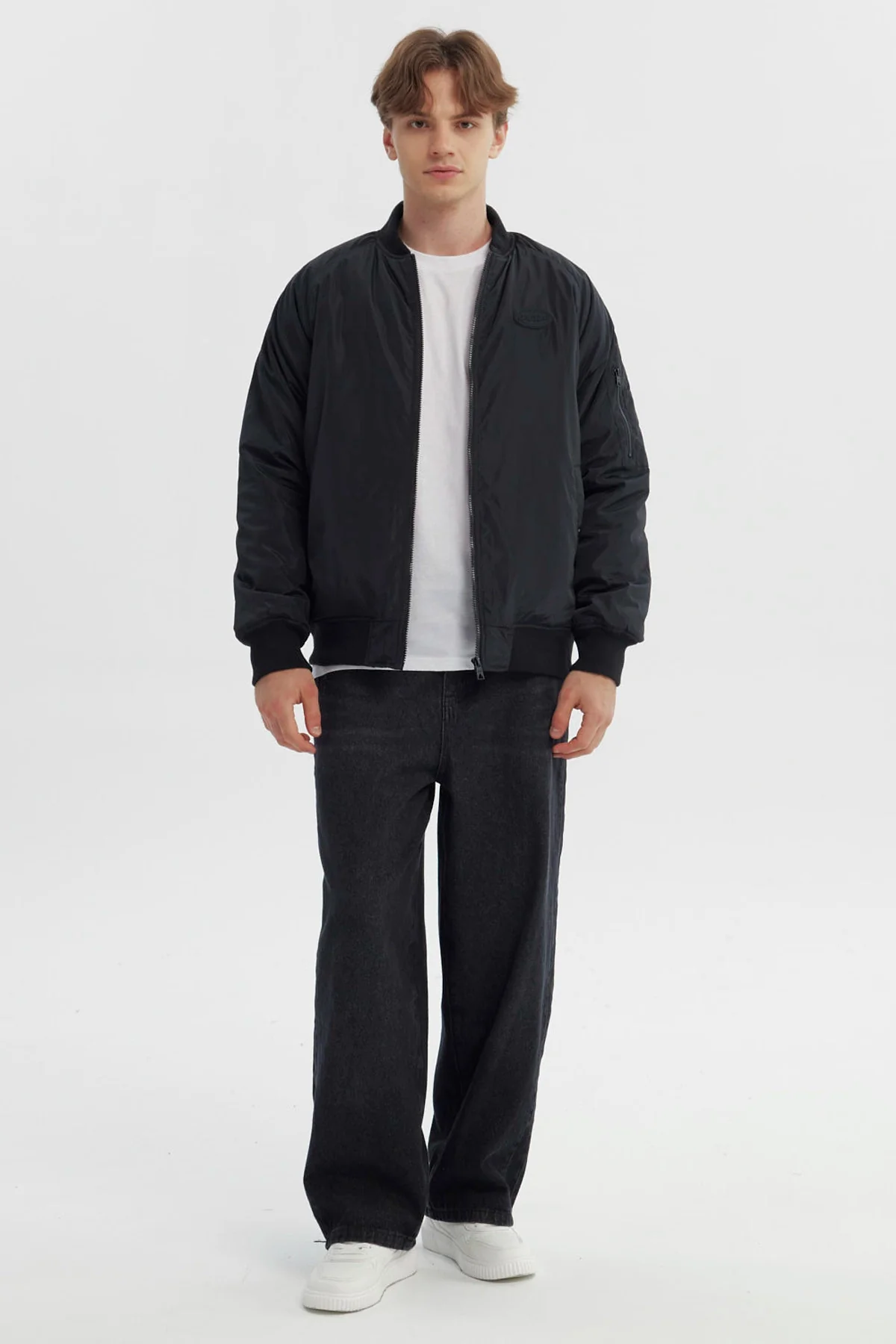 Chaqueta Hombre Slim Negro - Image 4