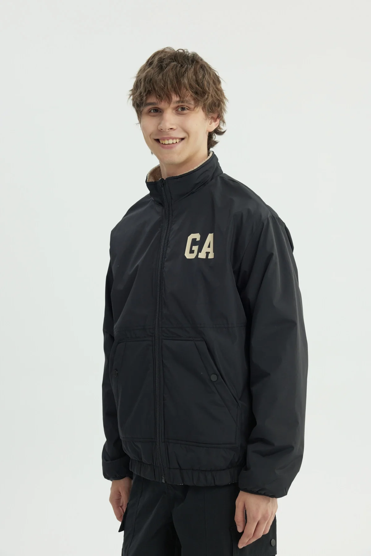 Chaqueta Hombre Slim Negro - Image 2