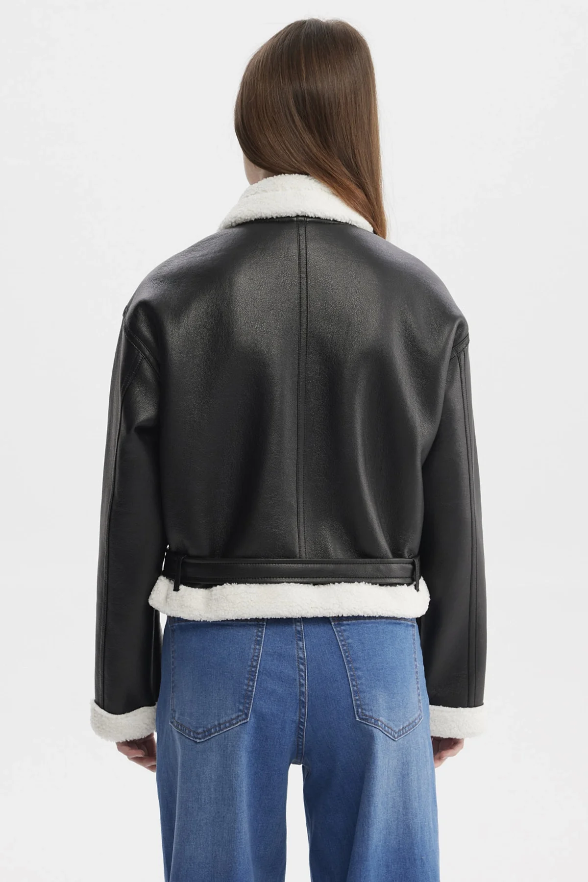Chaqueta Mujer Bonded Negro - Image 3