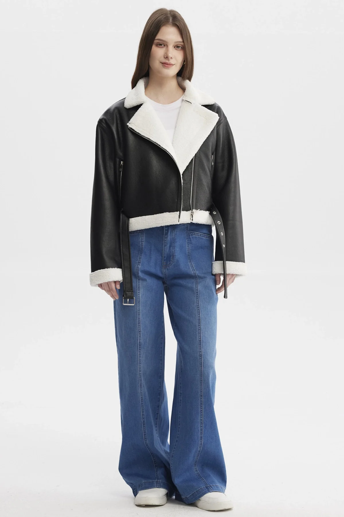 Chaqueta Mujer Bonded Negro - Image 4