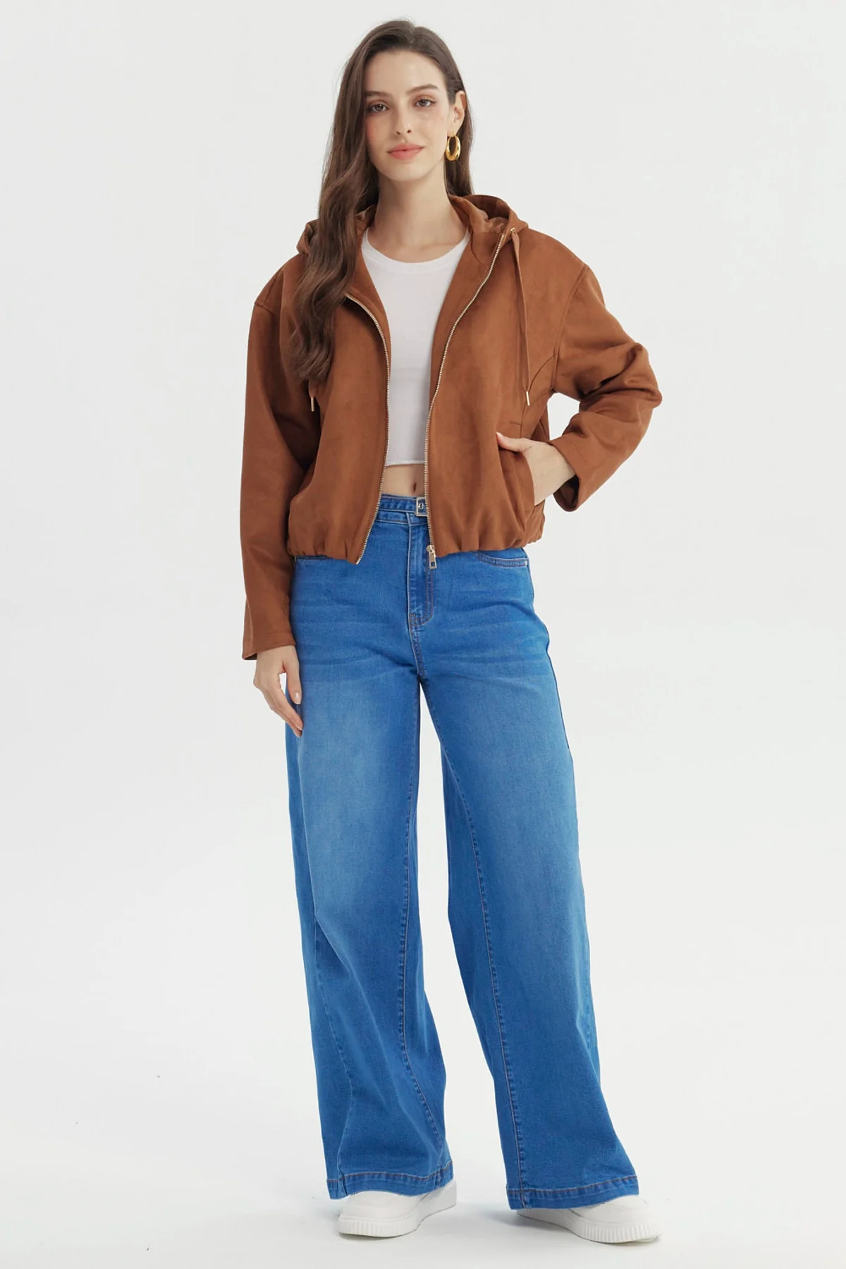 Chaqueta Mujer Classic Camel - Image 4