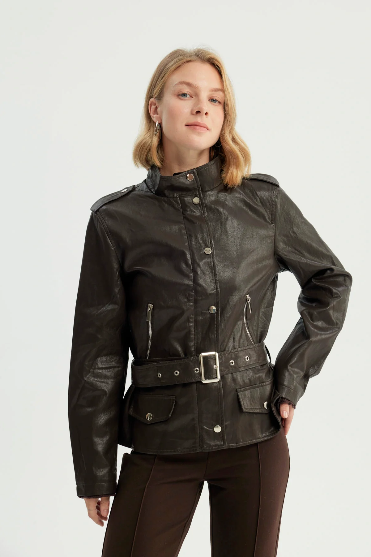 Chaqueta Mujer Classic Chocolate