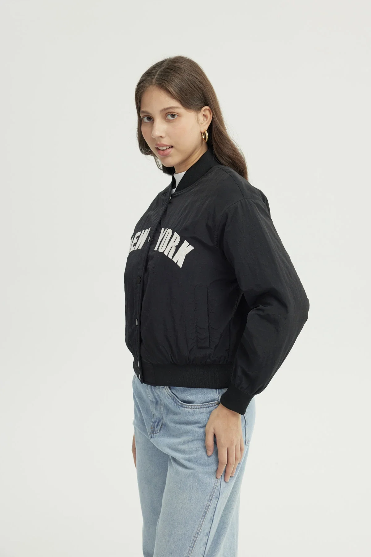 Chaqueta Mujer Classic Negro - Image 2