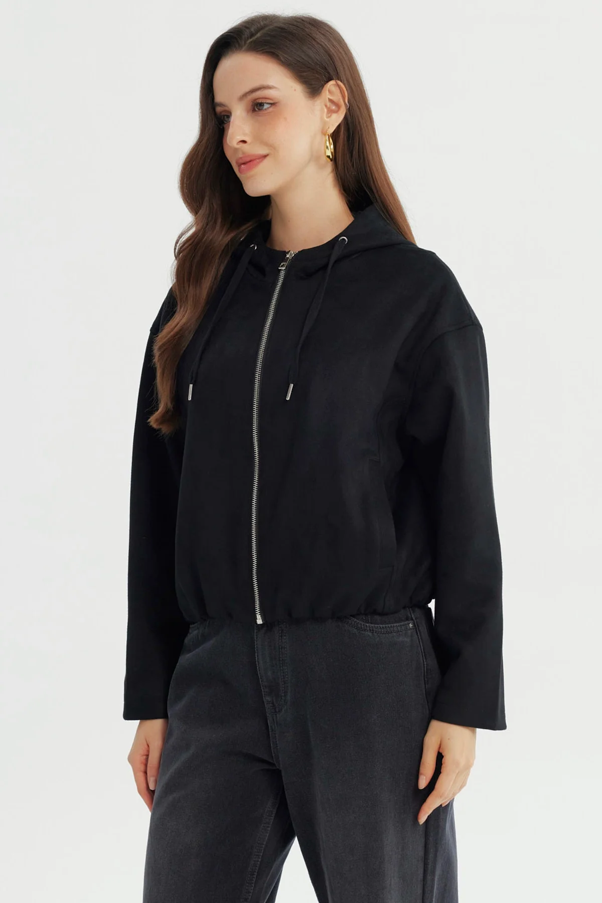 Chaqueta Mujer Classic Negro - Image 2