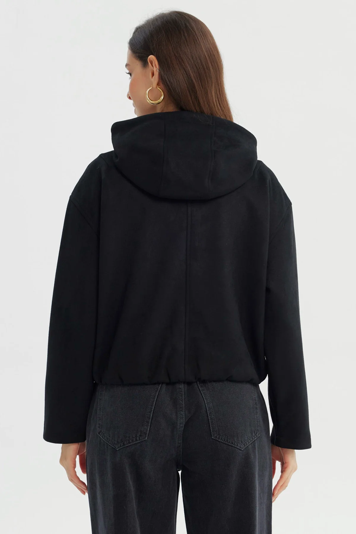 Chaqueta Mujer Classic Negro - Image 3