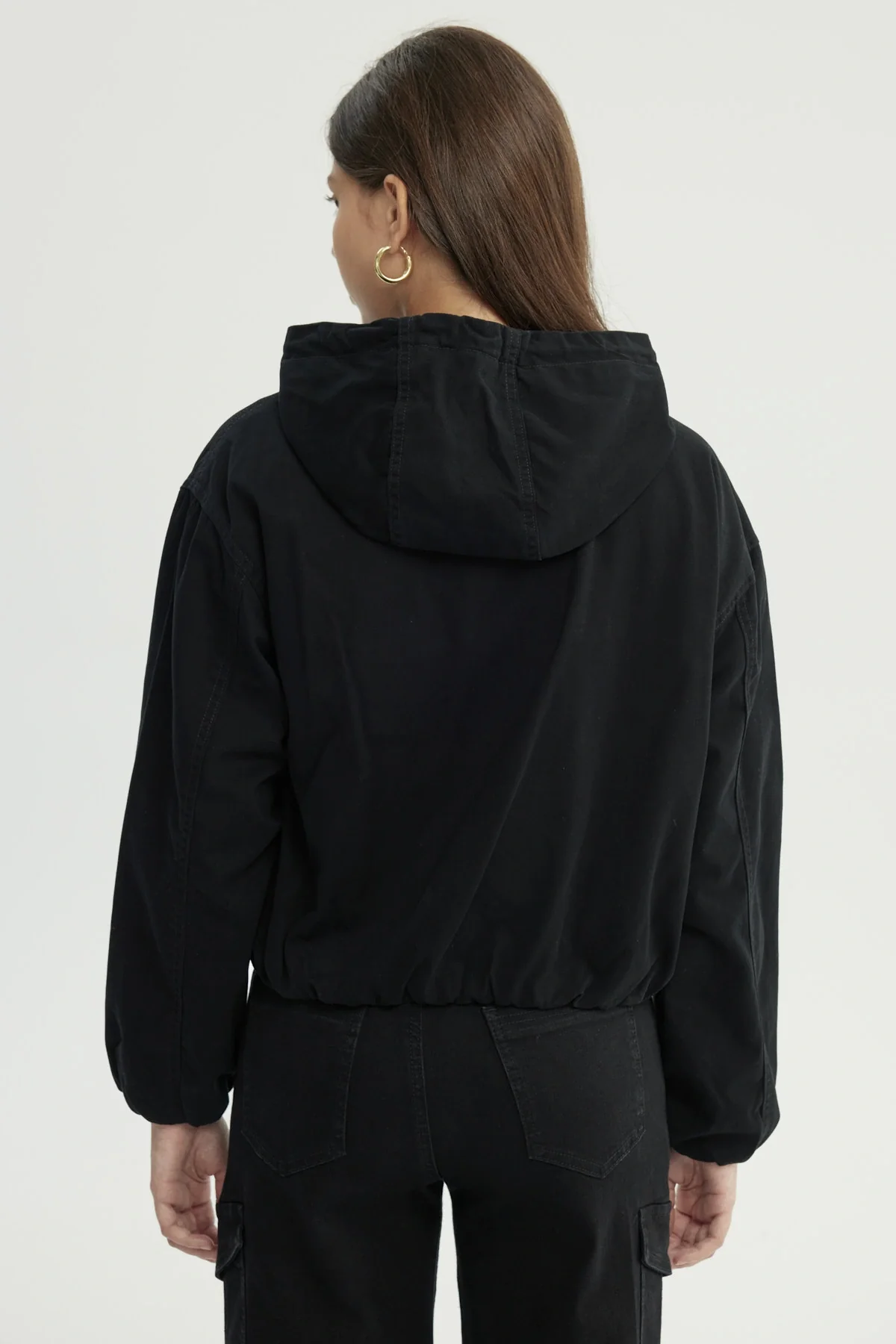 Chaqueta Mujer Classic Negro - Image 3