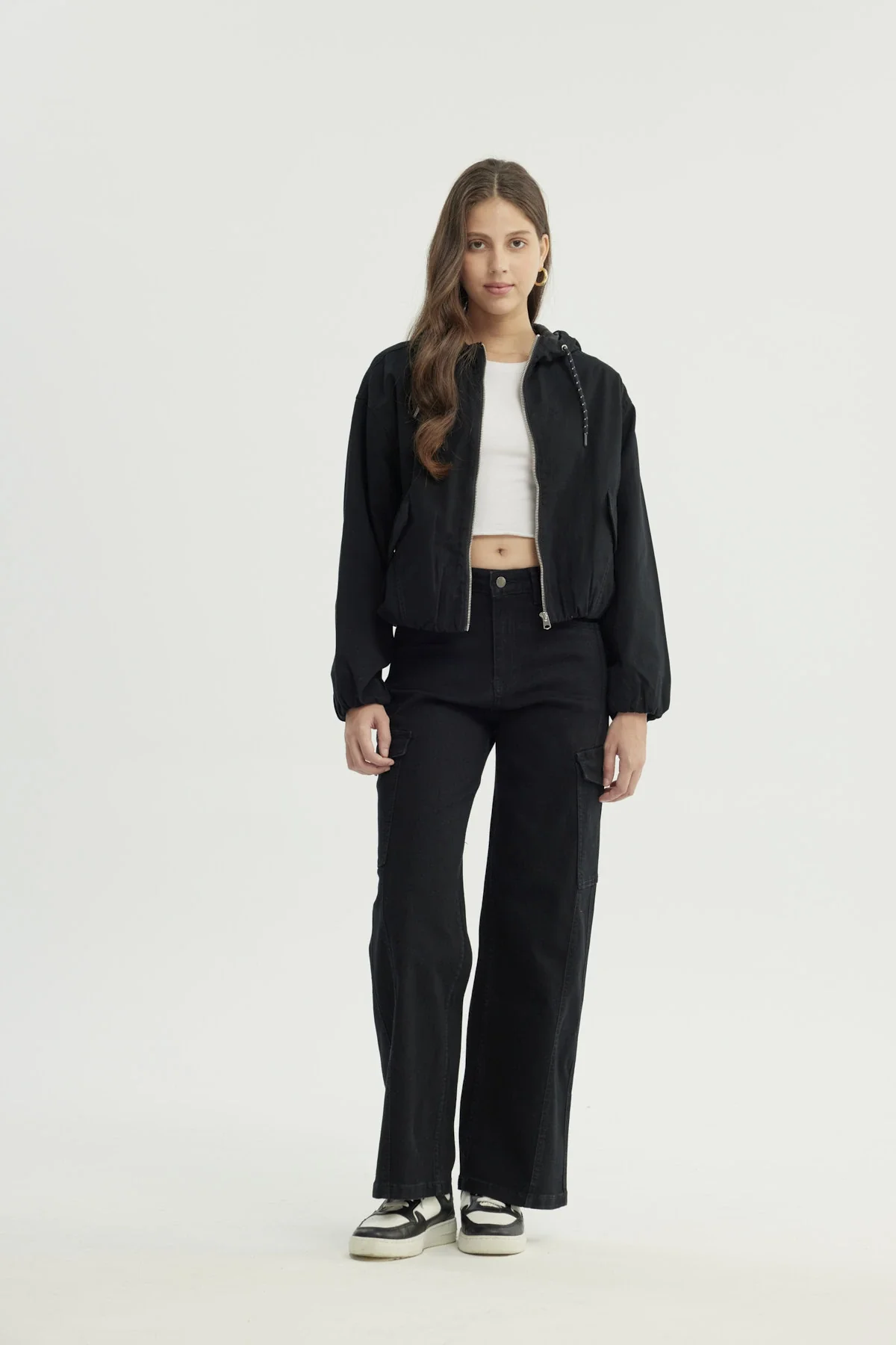 Chaqueta Mujer Classic Negro - Image 4
